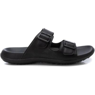 XTI Chanclas 143768 Negro Con Doble Tira Negro Talla 45 XTI Chanclas 143768 Negro Con Doble Tira Negro Talla 45