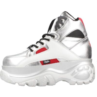 Buffalo Botines De Mujer Botines Mujer Modelo 1340-14 2 0 Color Plata Silvwht Talla 39,5 Buffalo Botines De Mujer Botines Mujer Modelo 1340-14 2 0 Color Plata Silvwht Talla 39,5