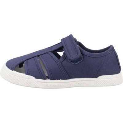 BLANDITOS Deportivas De Niña Y Niño Sandalia De Lona Cerrada By Crios Azul Talla 24 BLANDITOS Deportivas De Niña Y Niño Sandalia De Lona Cerrada By Crios Azul Talla 24
