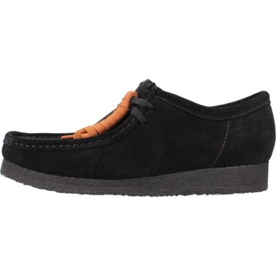Clarks Nauticos De Hombre Informales Hombre Modelo Wallabee Color Negro Black Talla 41,5 Clarks Nauticos De Hombre Informales Hombre Modelo Wallabee Color Negro Black Talla 41,5