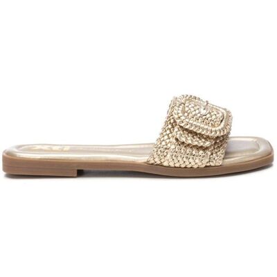 XTI Chanclas De Mujer Sandalias 143861 En Dorado Oro Talla 40 XTI Chanclas De Mujer Sandalias 143861 En Dorado Oro Talla 40