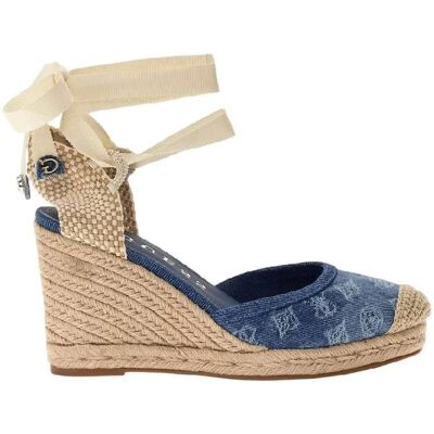 Guess Sandalia Cyrena Azul Azul Talla 39 Guess Sandalia Cyrena Azul Azul Talla 39
