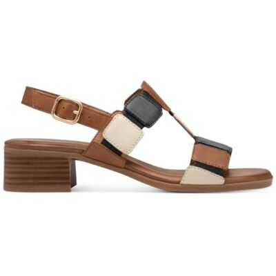 TAMARIS Sandalias De Mujer 88203 Piel Cuero Camel Talla 36 TAMARIS Sandalias De Mujer 88203 Piel Cuero Camel Talla 36