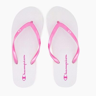 CHAMPION Chanclas Big Classic Evo S10636-Ww015 Rosa Blanco Blanco Talla 39 CHAMPION Chanclas Big Classic Evo S10636-Ww015 Rosa Blanco Blanco Talla 39