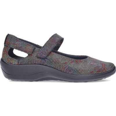 ARCOPEDICO Bailarinas De Mujer Minavi Licra Estampada Negra Negro Talla 37 ARCOPEDICO Bailarinas De Mujer Minavi Licra Estampada Negra Negro Talla 37