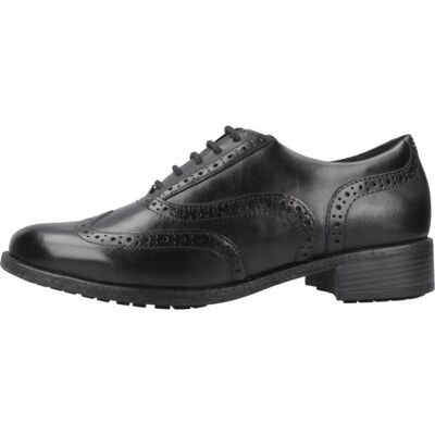Clarks Zapatos De Mujer Bluchers Mujer Modelo Havisham Oak Leather Color Negro Black Talla 36 Clarks Zapatos De Mujer Bluchers Mujer Modelo Havisham Oak Leather Color Negro Black Talla 36