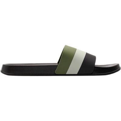 CHAMPION Chanclas De Hombre Chanclas All American Slide Negro Verde S22049-Kk004 Hombre Multicolor Talla 41 CHAMPION Chanclas De Hombre Chanclas All American Slide Negro Verde S22049-Kk004 Hombre Multicolor Talla 41