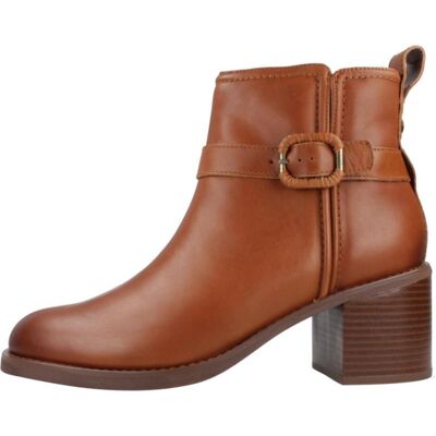 Clarks Botines Chamberly Trim De Piel Marrón Midtan Midtan Talla 41,5 Clarks Botines Chamberly Trim De Piel Marrón Midtan Midtan Talla 41,5