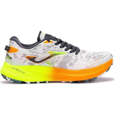 Joma - TR-6 - Blanco mate - Verde naranja - Shoes Joma - TR-6 - Blanco mate - Verde naranja - Shoes