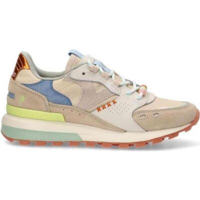 VICTORIA Zapatillas Luna Nylon-Serraje Multicolor Beige 156111 Beige Talla 36 VICTORIA Zapatillas Luna Nylon-Serraje Multicolor Beige 156111 Beige Talla 36