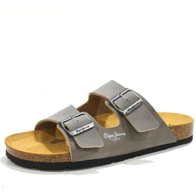 Pepe Jeans Sandalias Bio M Double Velour Taupe 1173474 Marrón Talla 41 Pepe Jeans Sandalias Bio M Double Velour Taupe 1173474 Marrón Talla 41