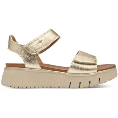 TAMARIS Sandalias De Mujer 88720 Piel Oro Talla 40 TAMARIS Sandalias De Mujer 88720 Piel Oro Talla 40
