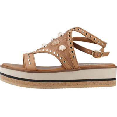 ALPE Sandalias De Mujer Sandalias Mujer Modelo 5495 14 Color Marron Camel Talla 38,5 ALPE Sandalias De Mujer Sandalias Mujer Modelo 5495 14 Color Marron Camel Talla 38,5