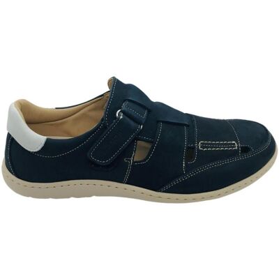 BAERCHI Sandalia Cerrada Hombre Piel 5273s Azul Talla 42 BAERCHI Sandalia Cerrada Hombre Piel 5273s Azul Talla 42