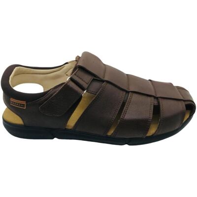 BAERCHI Sandalia Piel Hombre 8402 Marron Talla 41 BAERCHI Sandalia Piel Hombre 8402 Marron Talla 41