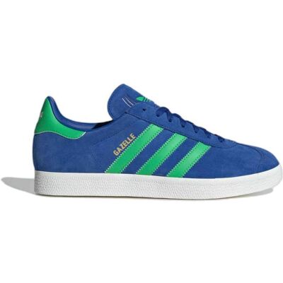 Adidas Gazelle - Zapatillas Clásicas En Ante Azul Y Verde Azul Talla 42 Adidas Gazelle - Zapatillas Clásicas En Ante Azul Y Verde Azul Talla 42
