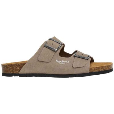 Pepe Jeans Sandalias Bio Doble Hebilla Ante Marrón Ref: 719521 Marron Talla 45 Pepe Jeans Sandalias Bio Doble Hebilla Ante Marrón Ref: 719521 Marron Talla 45