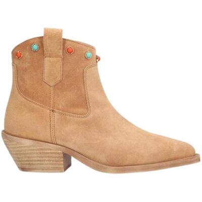 ALPE Botines 53601136 En Color Tan Talla 38 ALPE Botines 53601136 En Color Tan Talla 38