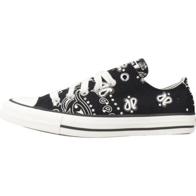 Converse Zapatillas Mujer Modelo Chuck Taylor All Star Paisley Color Black Talla 37,5 Converse Zapatillas Mujer Modelo Chuck Taylor All Star Paisley Color Black Talla 37,5