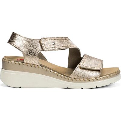 FLUCHOS Sandalia F2137 Habana Dore Platino Talla 41 FLUCHOS Sandalia F2137 Habana Dore Platino Talla 41