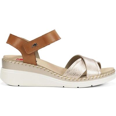FLUCHOS Sandalia Para Mujer F2139 Leza Platino Talla 39 FLUCHOS Sandalia Para Mujer F2139 Leza Platino Talla 39