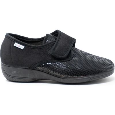 CABRERA Zapatillas Cerradas Licra Serpiente Negro Talla 41 CABRERA Zapatillas Cerradas Licra Serpiente Negro Talla 41