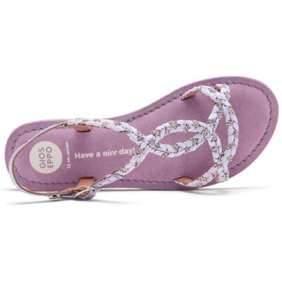 GIOSEPPO Sandalia Con Tiras Decorativas Lila Talla 28 GIOSEPPO Sandalia Con Tiras Decorativas Lila Talla 28