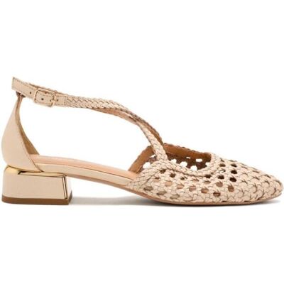 GIOSEPPO Sandalia Stiletto Destalonada Trenzada Brillionbl 75560 Hielo Talla 39 GIOSEPPO Sandalia Stiletto Destalonada Trenzada Brillionbl 75560 Hielo Talla 39