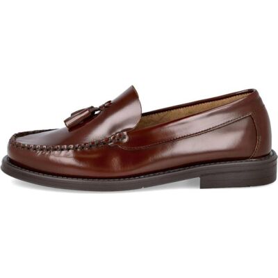 L&R SHOES E3270-3-G - Mocasín Castellano De Cuero Para Hombre - Marrón Cuero Talla 45 L&R SHOES E3270-3-G - Mocasín Castellano De Cuero Para Hombre - Marrón Cuero Talla 45