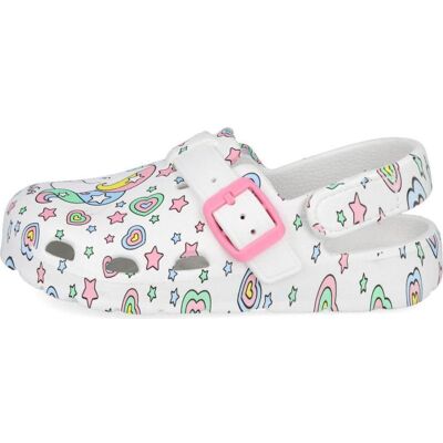 CONGUITOS Zuecos Cosh319001 Unicornio Blanco Blanco Talla 28 CONGUITOS Zuecos Cosh319001 Unicornio Blanco Blanco Talla 28