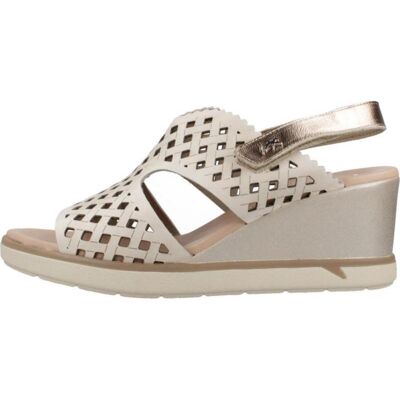 FLUCHOS Sandalias F1972 Cuña - Beige Raw Blanco Talla 41 FLUCHOS Sandalias F1972 Cuña - Beige Raw Blanco Talla 41