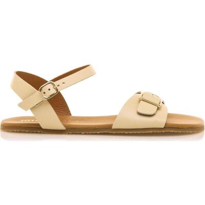MTNG Sandalias 55905 Con Hebilla Beige Talla 39 MTNG Sandalias 55905 Con Hebilla Beige Talla 39