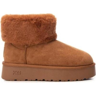 XTI Botas Australianas 144719 De Antelina Color Camel Marrón Talla 35 XTI Botas Australianas 144719 De Antelina Color Camel Marrón Talla 35