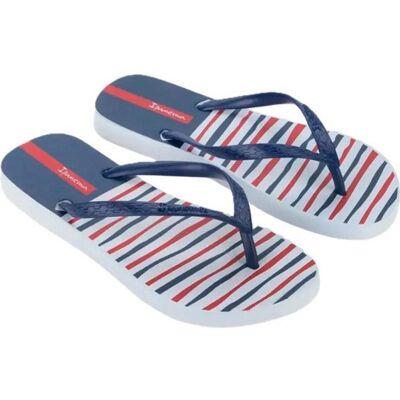 IPANEMA Sandalias Classica Happy Xii Rayas Blancas Y Azules White-Blue Talla 38,5 IPANEMA Sandalias Classica Happy Xii Rayas Blancas Y Azules White-Blue Talla 38,5