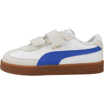 Puma Zapatillas 169252 Blancas Con Franja Azul Y Suela Caramelo White Talla 35,5 Puma Zapatillas 169252 Blancas Con Franja Azul Y Suela Caramelo White Talla 35,5