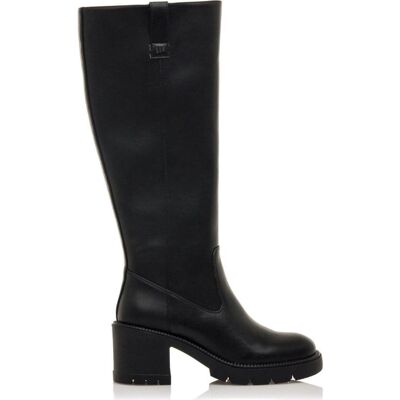 MTNG Botas Altas 55318 Negras Con Tacón Negro Talla 39 MTNG Botas Altas 55318 Negras Con Tacón Negro Talla 39