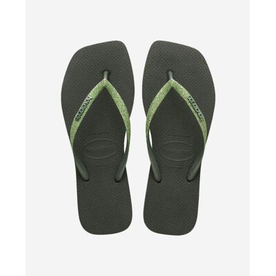Havaianas Chanclas S Square Glt Fc Verde Olive Verde Talla 41 Havaianas Chanclas S Square Glt Fc Verde Olive Verde Talla 41