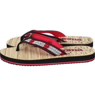 Joma Chanclas Sandalia Yaiza Syails2501 - Beige Con Detalles Rojos Y Negros Negro Talla 39 Joma Chanclas Sandalia Yaiza Syails2501 - Beige Con Detalles Rojos Y Negros Negro Talla 39