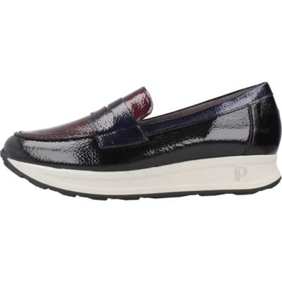 PITILLOS 10901p Mocasín De Charol Negro Con Detalle Burdeos Ngrped Talla 39 PITILLOS 10901p Mocasín De Charol Negro Con Detalle Burdeos Ngrped Talla 39