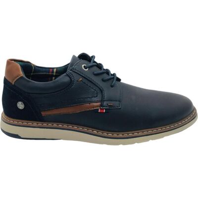XTI Zapatos Casual Con Cordones 144511 Marino Azul Azul Talla 44 XTI Zapatos Casual Con Cordones 144511 Marino Azul Azul Talla 44