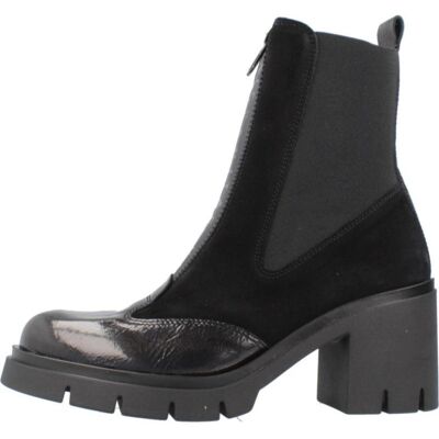 HISPANITAS Botín Chelsea Zurich Hi254280 Con Plataforma Y Suela Track Black Talla 38,5 HISPANITAS Botín Chelsea Zurich Hi254280 Con Plataforma Y Suela Track Black Talla 38,5