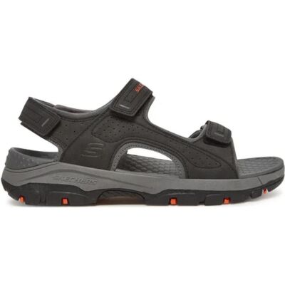 Skechers Sandalia Relaxed Fit Garo V25 Gris Choc Talla 40 Skechers Sandalia Relaxed Fit Garo V25 Gris Choc Talla 40