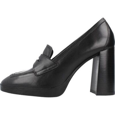 Geox Mocasines De Tacón D Teulada C9999 Negros De Piel C9999 Talla 39,5 Geox Mocasines De Tacón D Teulada C9999 Negros De Piel C9999 Talla 39,5