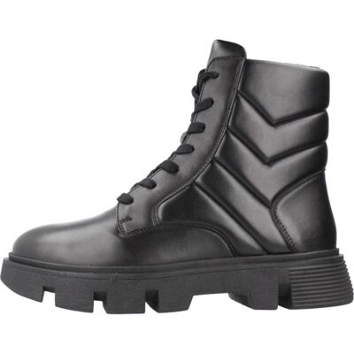 Geox Botas D Vilde C9999 Negras Con Plataforma Y Cordones C9999 Talla 39,5 Geox Botas D Vilde C9999 Negras Con Plataforma Y Cordones C9999 Talla 39,5