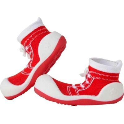 ATTIPAS New Star Ans0101 - Patucos De Bebé Rojos Rojo Talla 20 ATTIPAS New Star Ans0101 - Patucos De Bebé Rojos Rojo Talla 20