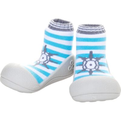 ATTIPAS Calzado Primeros Pasos Marine Am02 Azul Transpirable Azul Talla 25 ATTIPAS Calzado Primeros Pasos Marine Am02 Azul Transpirable Azul Talla 25