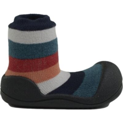 ATTIPAS Zapatillas New Rainbow Sr01 Para Primeros Pasos, Antideslizantes Multicolor Talla 24 ATTIPAS Zapatillas New Rainbow Sr01 Para Primeros Pasos, Antideslizantes Multicolor Talla 24