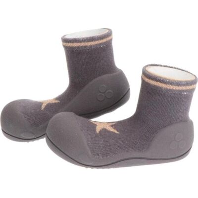 ATTIPAS Shiny Star Charcoal Ass010 Botitas Ergonómicas Gris Para Bebé Gris Talla 20 ATTIPAS Shiny Star Charcoal Ass010 Botitas Ergonómicas Gris Para Bebé Gris Talla 20