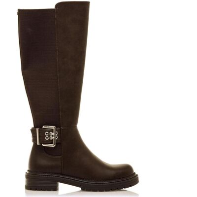 MTNG Botas Altas 54732 Marrón Con Hebilla Decorativa Marrón Talla 39 MTNG Botas Altas 54732 Marrón Con Hebilla Decorativa Marrón Talla 39