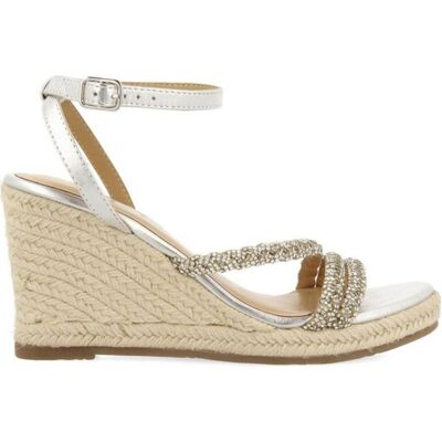 GIOSEPPO Sandalia De Cuña Menfi 72064 Gris Para Mujer Gris Talla 41 GIOSEPPO Sandalia De Cuña Menfi 72064 Gris Para Mujer Gris Talla 41